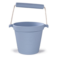 Bigjigs Toys Plážový kbelík světle šedý