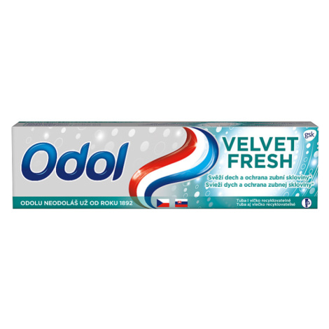 Odol Velvet Fresh zubní pasta s fluoridem 75ml