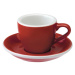 Loveramics Egg - Espresso 80 ml Cup and Saucer - Red