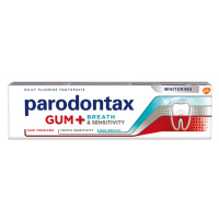 Parodontax Dásně + Dech & Citlivé zuby Whitening zubní pasta proti zápachu z úst 75ml