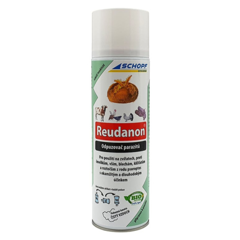 BIO roztok ve spreji proti čmelíkům SCHOPF REUDANON AEROSOL 400ml BS0118