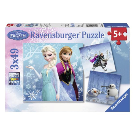 Ledové království 3 x 49d RAVENSBURGER