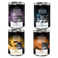 Wild Freedom Adult 12 x 400 g - 10 % sleva - míchané balení (2x kuře, 2x kuře a treska, 1x kuře 