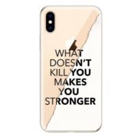 iSaprio Makes You Stronger pro iPhone XS