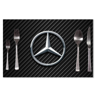 Prostírání Logo 4 Carbon: 40x30cm