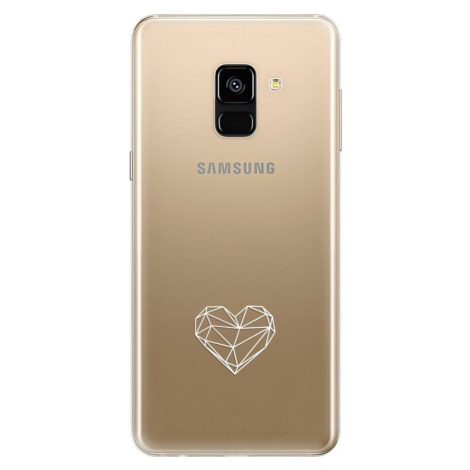 iSaprio čiré pouzdro - Digital Love - Samsung Galaxy A8 2018