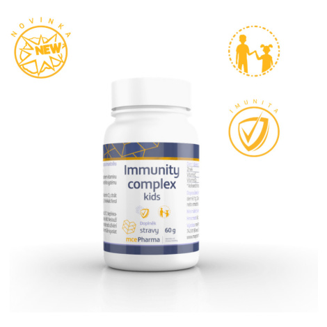mcePharma Immunity complex kids - D3, zinek a Vitamin C pro děti