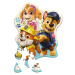 Trefl Dřevěné puzzle Junior 50 dílků - Veselá Tlapková Patrola / PAW Patrol