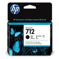 HP 3ED71A č. 712XL černá