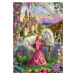 Educa puzzle Fairy and Unicorn 500 dílků a fix lepidlo 17985