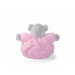 Kaloo plyšový medvídek Plume Chubby 25 cm 969556 růžový