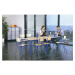 eurokraft basic Víceúčelový stůl, v x š x h 720 x 1600 x 800 mm, deska v bukovém dekoru, podstav
