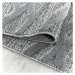 Ayyildiz koberce Kusový koberec Pisa 4706 Grey kruh - 160x160 (průměr) kruh cm
