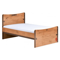 Dětská postel jack 100x200cm - dub lancelot
