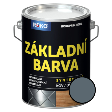 Barva základováRokoprim RK 101 šedá 3,2 l ROKOSPOL