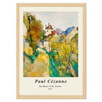 Plakát v rámu 55x75 cm Paul Cézanne – Wallity