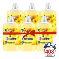 COCCOLINO Happy Yellow 6× 1,7 l (408 praní)