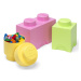 LEGO® úložné boxy Multi-Pack 3 ks - pastelové