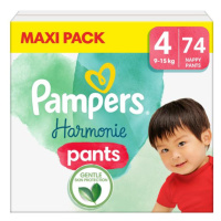 PAMPERS Kalhotky plenkové Harmonie Pants vel. 4 (74 ks) 9-15 kg