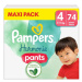 PAMPERS Kalhotky plenkové Harmonie Pants vel. 4 (74 ks) 9-15 kg