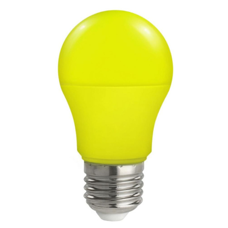 LED Žárovka A50 E27/4,9W/230V žlutá Donoci