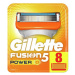 GILLETTE Fusion5 Power 8 ks