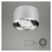 BRILONER LED přisazené svítidlo, pr. 9 cm, 5 W, stříbrná BRI 7121-014