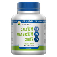 Bio-Pharma Calcium + Magnesium+Zinek 100+50 tablet