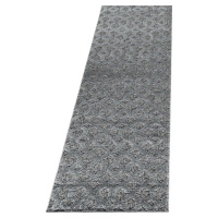 Šedý běhoun 80x250 cm Pisa – Ayyildiz Carpets