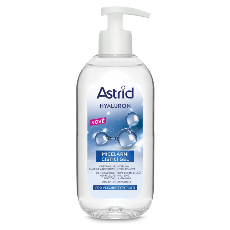 ASTRID Hyaluron Čistící micelární gel 200 ml