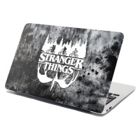 Sablio Samolepka na notebook Stranger Things White - 38x26 cm