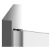 Ravak Pivot PPS -100 Satin+Transparent, pevná stěna 100 cm pro kombinaci s PDOP1 a PDOP2, matná,