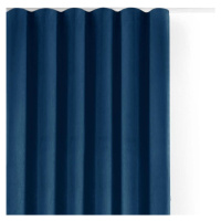 Modrý sametový dimout závěs 265x300 cm Velto – Filumi
