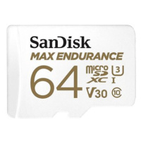 SanDisk MicroSDXC 64GB Max Endurance + SD adaptér
