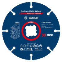 Víceúčelový řezný kotouč 125mm Bosch EXPERT Carbide Multi Wheel X-LOCK 2.608.901.193