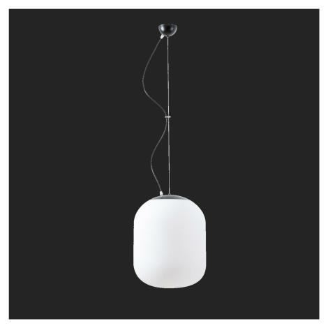 OSMONT TAN67806 TANIA L1 závěsné skleněné svítidlo černá / bílá IP40 4000 K 27W LED DALI