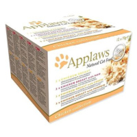 Applaws konzerva Cat multipack kuřecí výběr 12 × 70 g