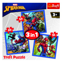 Trefl Spider-Man 3v1 20,36,50 dílků