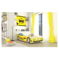 ArtAdrk Dětská auto postel TAXI Provedení: 80 x 160 cm