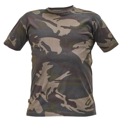 Tričko Crambe camouflage S Červa