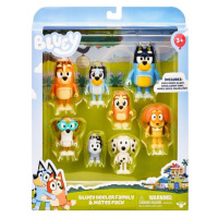 TM Toys BLUEY 8 MULTIPACK - RODINA A PŘÁTELÉ..