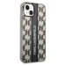 Karl Lagerfeld Monogram Vertical Stripe kryt iPhone 14 Plus černý