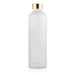 EQUA Mismatch DIY White 750 ml designová luxusní ekologická skleněná lahev na pití
