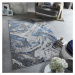 Flair Rugs koberce Kusový koberec Eris Marbled Navy - 200x290 cm