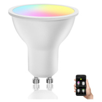 B.V. LED RGBW Stmívatelná žárovka GU10/4,9W/230V 2700-6500K Wi-Fi