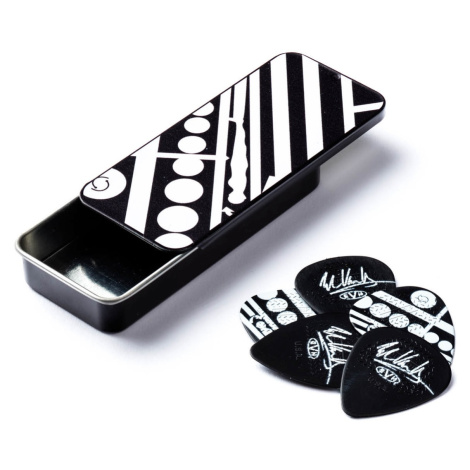 Dunlop EVH Max Grip 0.60 Pick Tin Circles