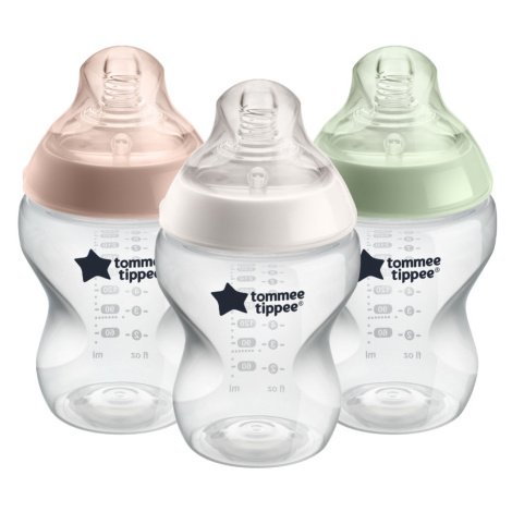 Tommee Tippee Natural Start Samosterilizační kojenecká lahev ANTI-COLIC pomalý průtok 0m+ 260 ml