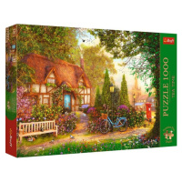 Trefl Puzzle 1000 Premium Plus - Čajový čas: Slaměná chaloupka