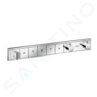 HANSGROHE RainSelect Baterie pod omítku pro 5 spotřebičů, chrom 15358000