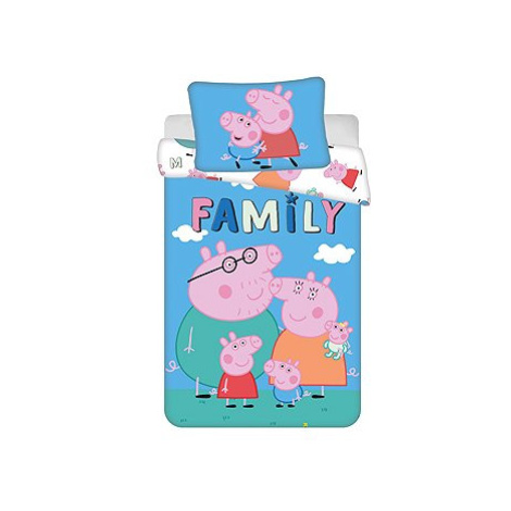 Jerry Fabrics Povlečení do postýlky Peppa Pig 215 100 × 135, 40 × 60 cm